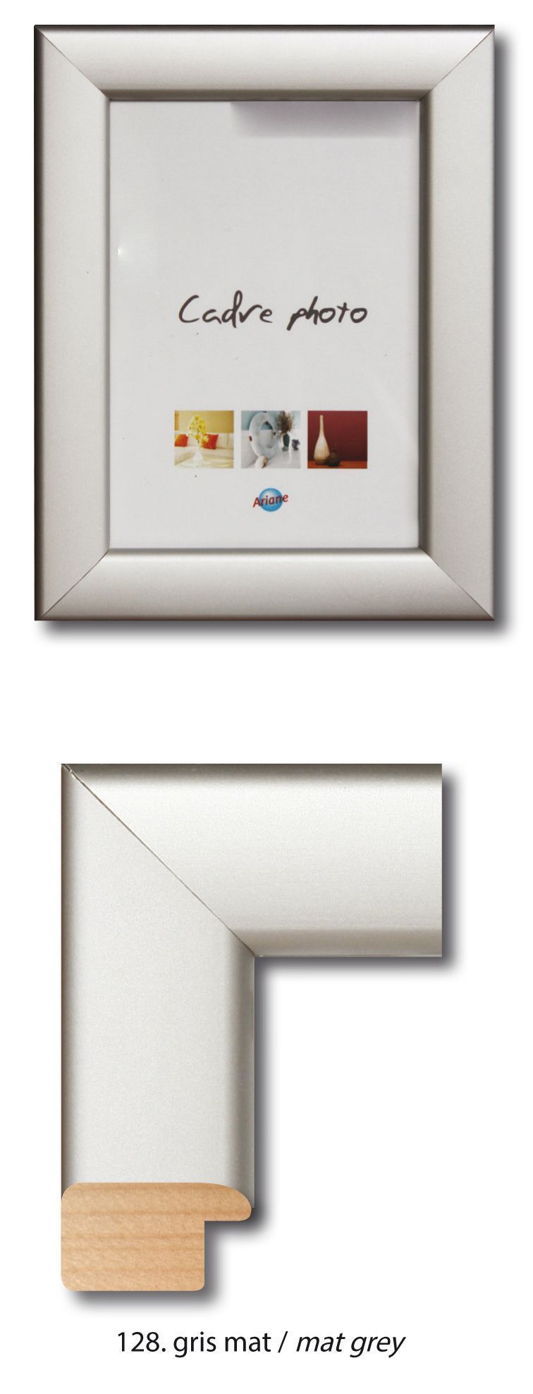 Cadre couleur alu 18 x 24 cm